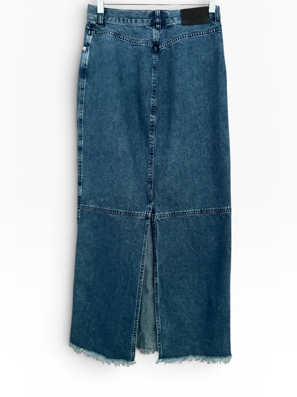 Vintage Lauren Jeans Co. Ralph Lauren Denim Maxi Skirt Size 4 - Picture 2 of 8